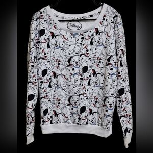 Disney 101 Dalmatians Graphic Sweatshirt Medium